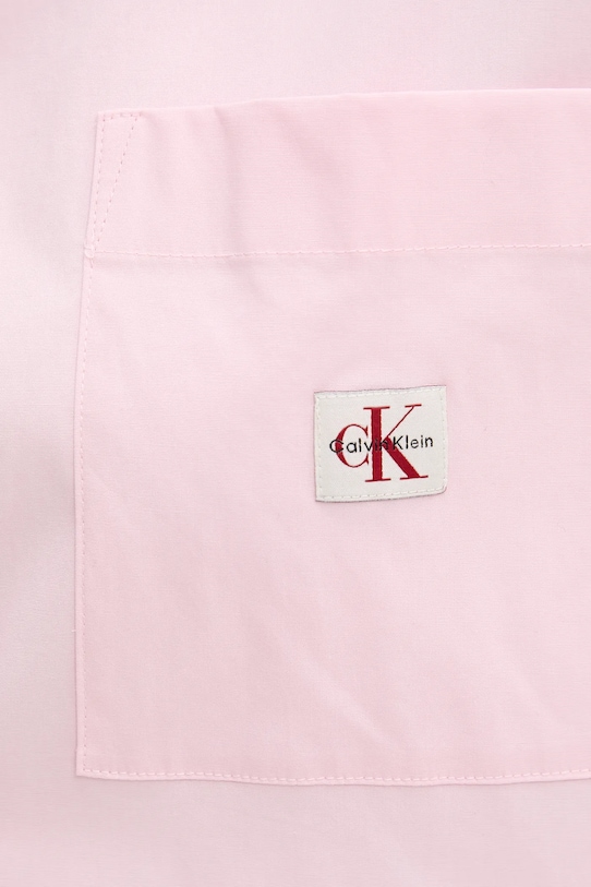 Calvin Klein Jeans koszula LV047C143G różowy