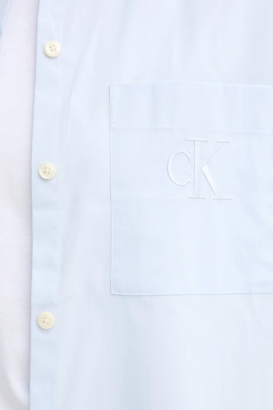 Calvin Klein Jeans koszula LV047C143G niebieski