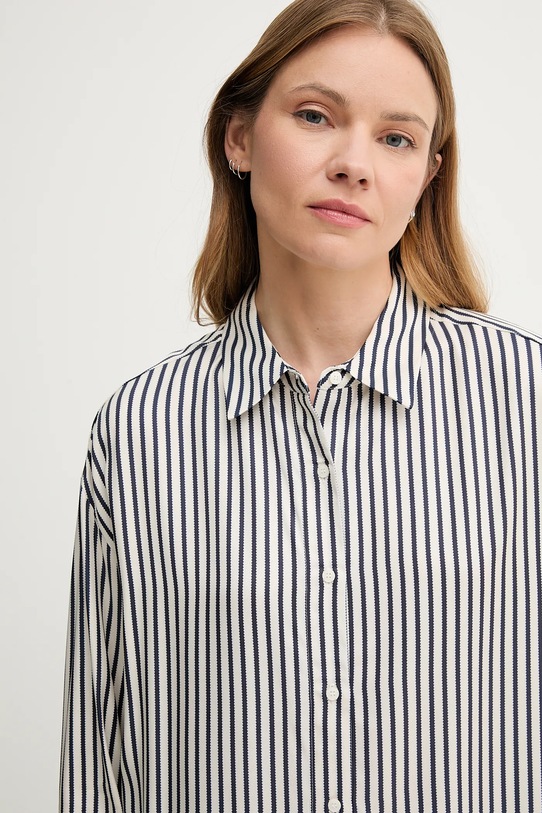 Πουκάμισο Tommy Hilfiger σκούρο μπλε WW0WW45888