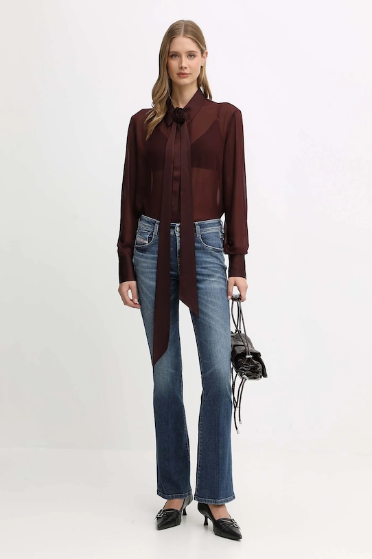 Gestuz cămașă 10910669 burgundia AW25