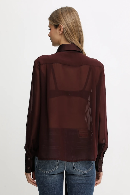 Îmbrăcăminte Gestuz cămașă 10910669 burgundia