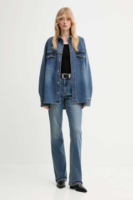 Gestuz koszula jeansowa 10910575 niebieski AW25