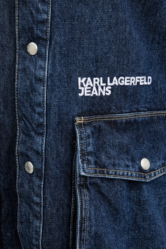 Karl Lagerfeld Jeans geacă jeans A3W11004 bleumarin