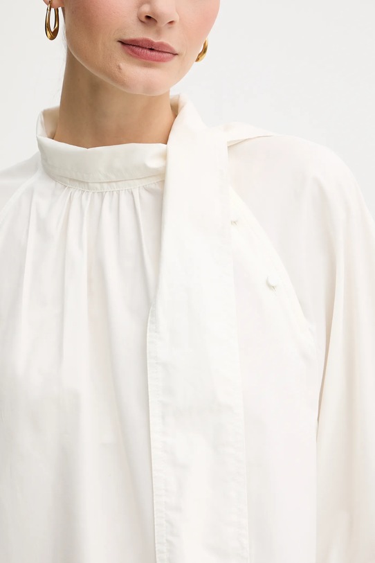 Weekend Max Mara bluzka bawełniana BURGOS 2525116013600 beżowy