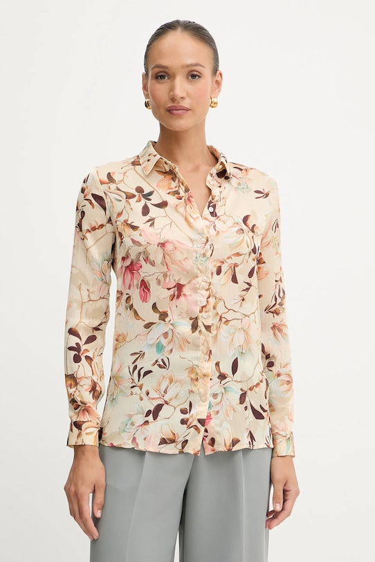 Рубашка Guess CLOUIS узор бежевый W5YH0X.WDW82