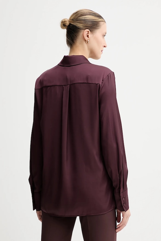 Îmbrăcăminte Guess cămașă CONCETTA W5YH03.WF1T2 burgundia