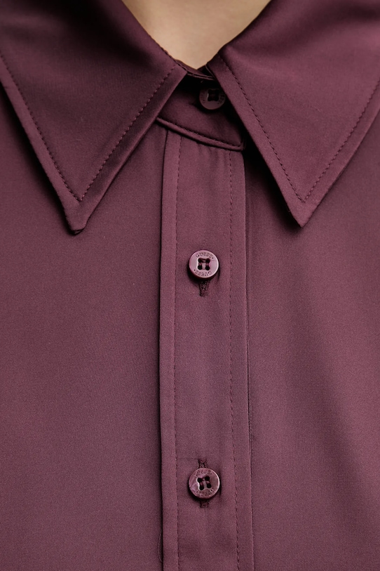 Guess cămașă CONCETTA W5YH03.WF1T2 burgundia