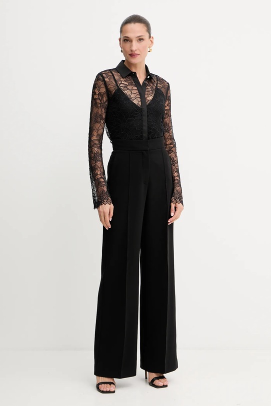 Πουκάμισο Guess ANTOINETTE W5YH58.WHDY0 μαύρο AW25