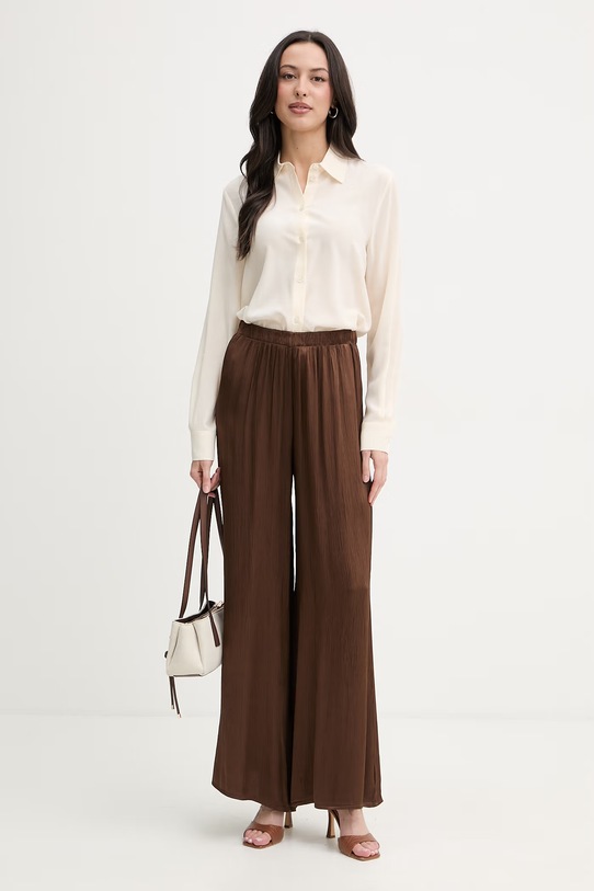 Pinko koszula damska jedwabna 105593.A2T7 beżowy SS26