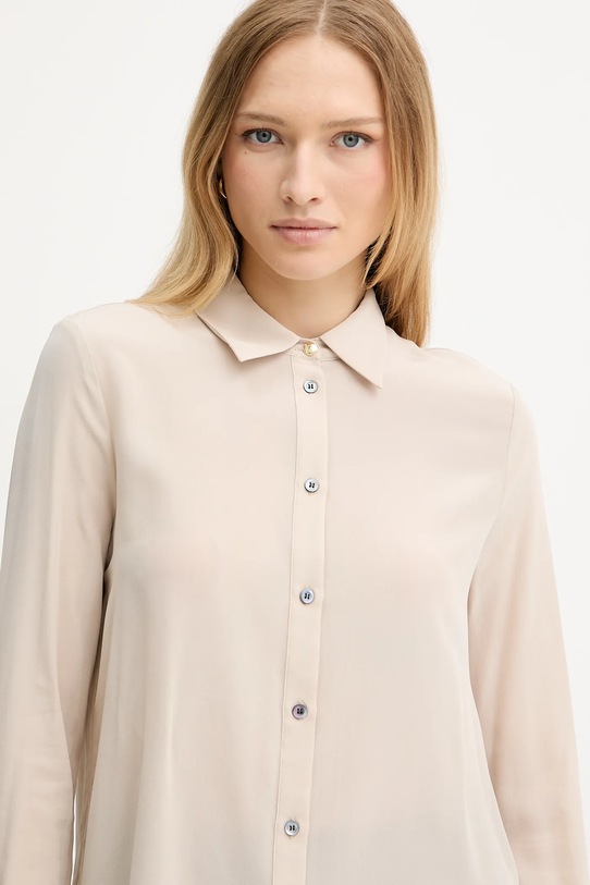 Pinko koszula jedwabna beżowy 105593.A2T7