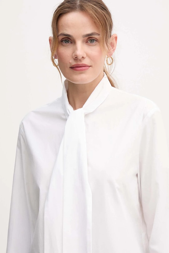 OUI koszula bawełniana biały 87626