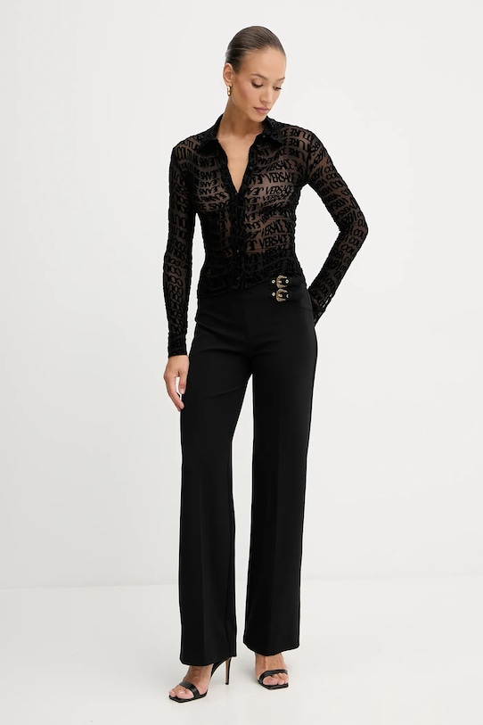 Versace Jeans Couture koszula 79HAL213.JS490 czarny AW25