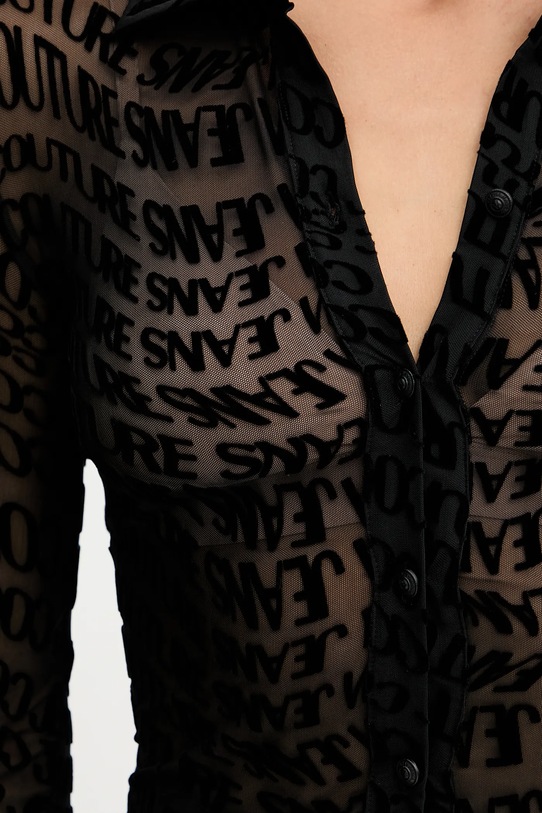 Versace Jeans Couture koszula 79HAL213.JS490 czarny