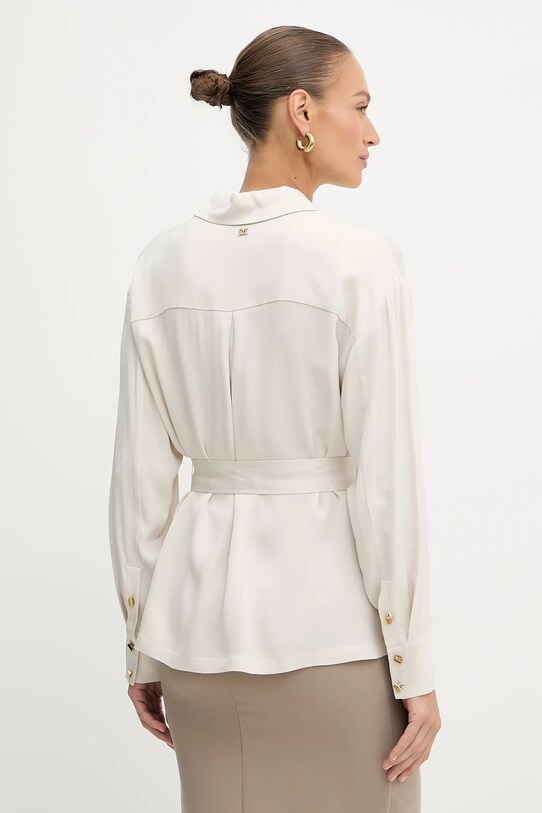 Odzież Marciano Guess koszula ANITA 5YGH13.7356A beżowy