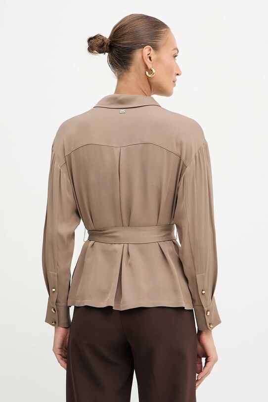 Odzież Marciano Guess koszula ANITA 5YGH13.7356A brązowy
