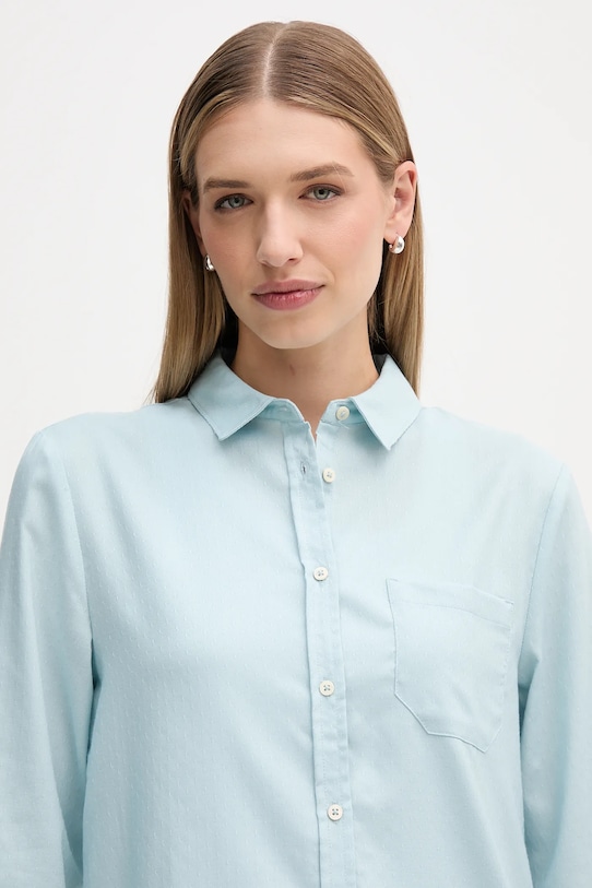 Košeľa United Colors of Benetton modrá 56D8DQ0CG