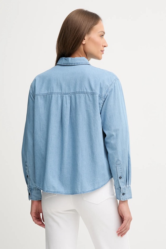 Odzież United Colors of Benetton koszula jeansowa 5DHJDQ0CJ niebieski