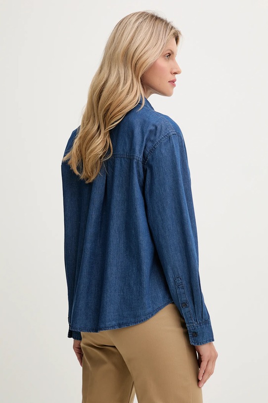 Îmbrăcăminte United Colors of Benetton cămașă jeans 5DHJDQ0CJ albastru
