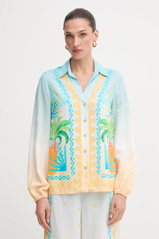 Never Fully Dressed koszula Miley regular niebieski NFDTO1782