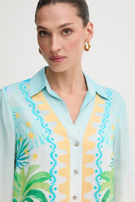 Never Fully Dressed koszula Miley niebieski NFDTO1782