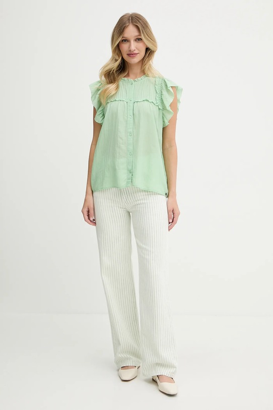 Pepe Jeans koszula PL305101 zielony AW25