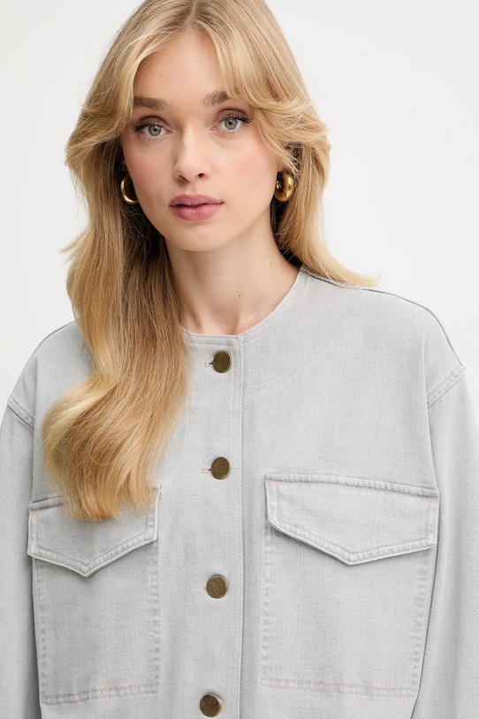 Forte Forte kurtka jeansowa szary 14029.my.shirt