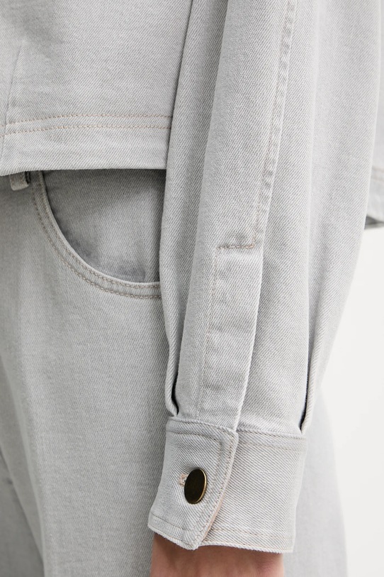 Forte Forte kurtka jeansowa 14029.my.shirt szary