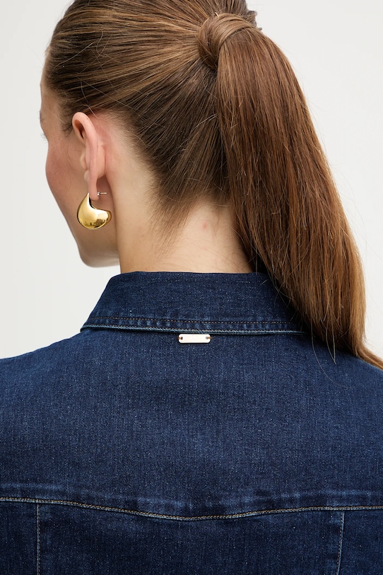 Fracomina koszula jeansowa FS25WT6004W78201 niebieski