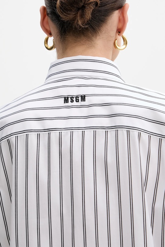 MSGM cămașă din bumbac 3941MDE06X.257630 alb