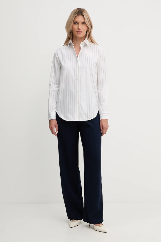 MM cămașă din bumbac EFFIGE 2526116037600 alb AW25