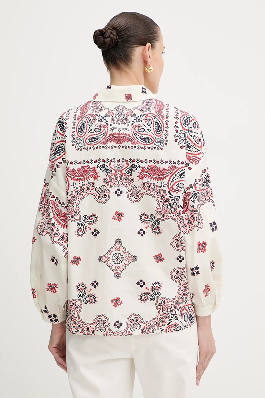 Ruházat Weekend Max Mara pamut ing ADDA 2525116021600 bézs