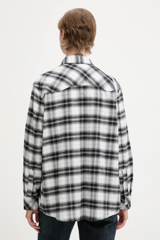 Odzież Tommy Jeans koszula bawełniana DW0DW21456 czarny