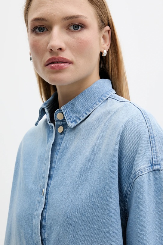 Armani Exchange koszula jeansowa XW001340.AF14494 niebieski