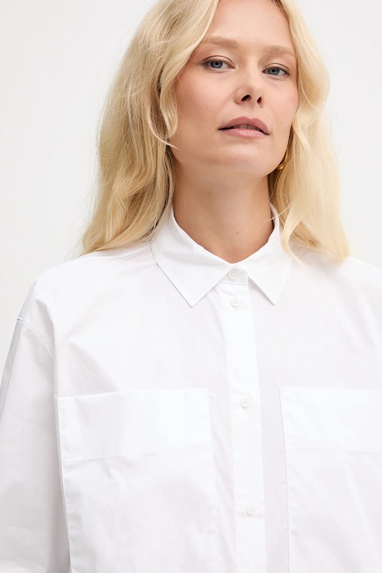 Armani Exchange koszula bawełniana biały XW001399.AF12812