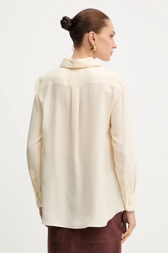 Odzież Weekend Max Mara koszula jedwabna PAMIR 2525116012600 beżowy
