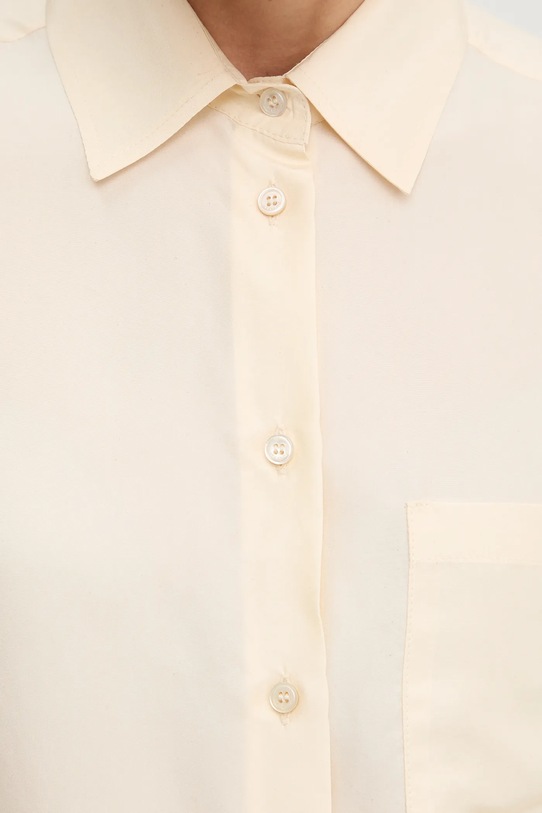 Weekend Max Mara koszula jedwabna PAMIR 2525116012600 beżowy