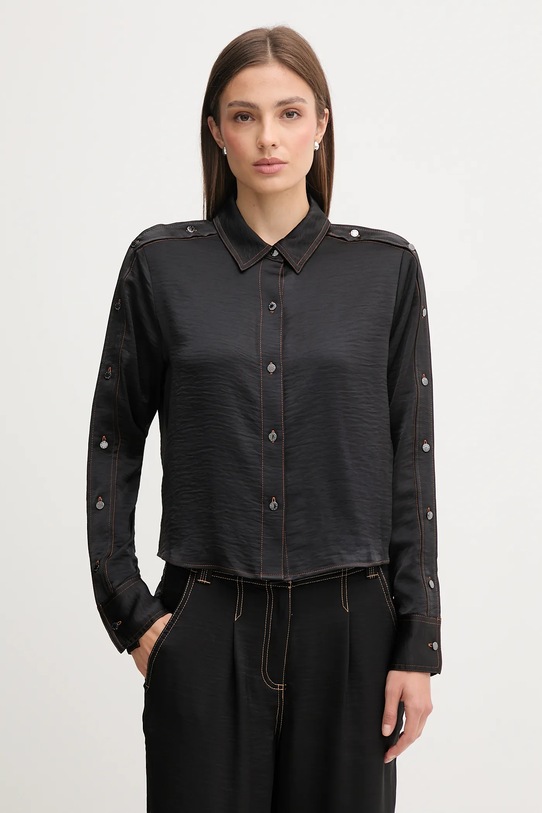 Dkny cămașă lung negru P5EM7B93