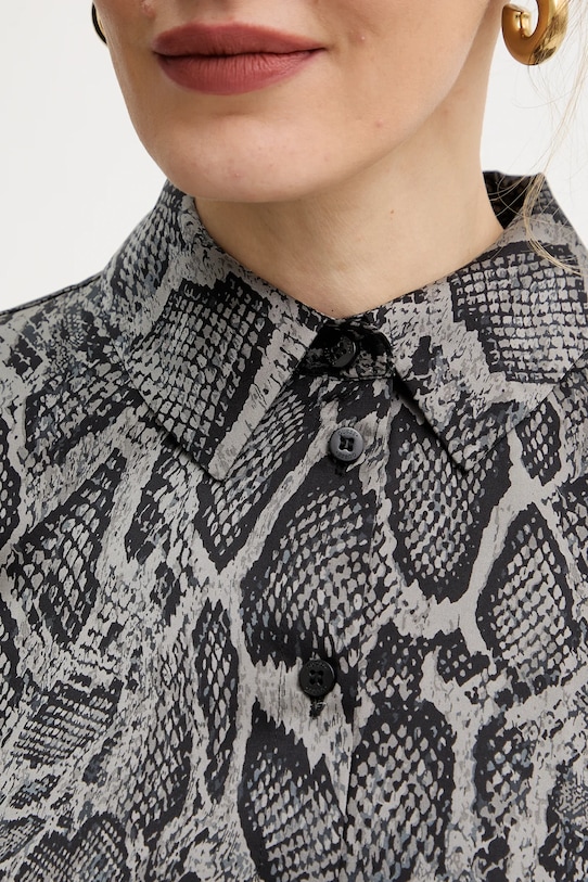 Guess cămașă FERNANDA W5BH83.WF1T2 negru