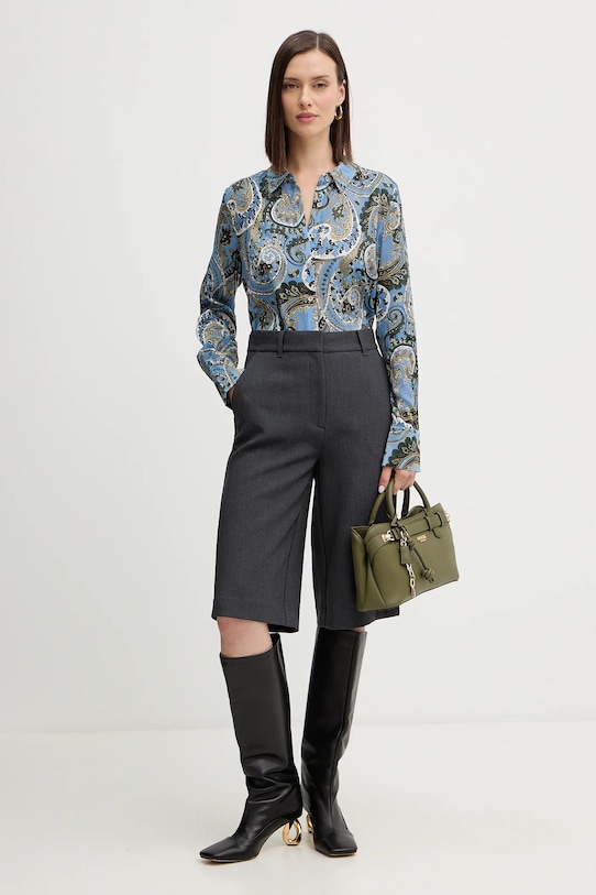 Guess cămașă CLARISSE W5BH78.W2770 albastru NC25