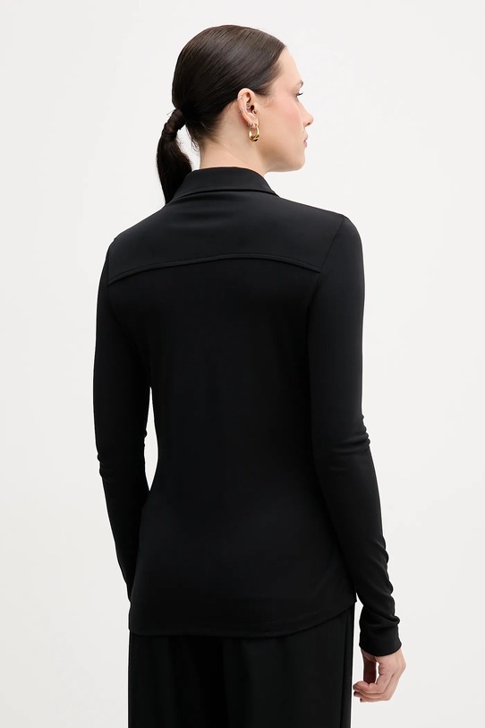 Odjeća Košulja Sisley 54HXLQ09M crna