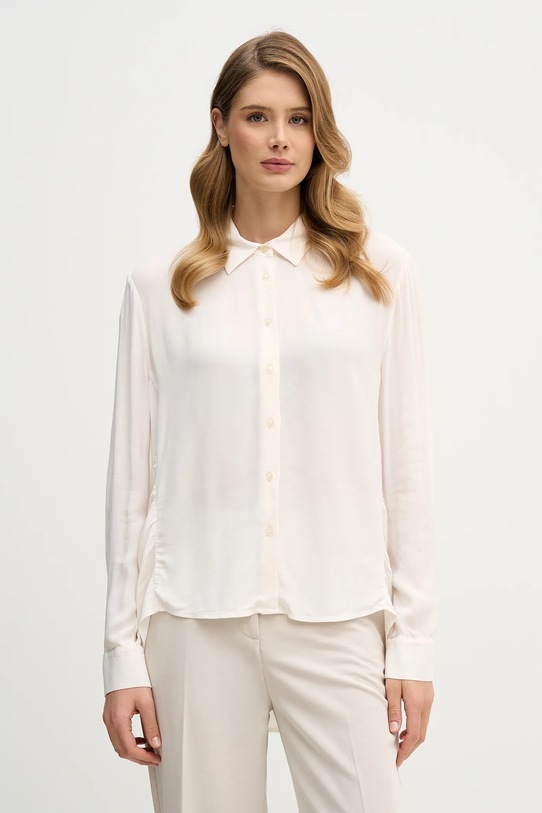 Sisley koszula regular beżowy 5IDTLQ09G