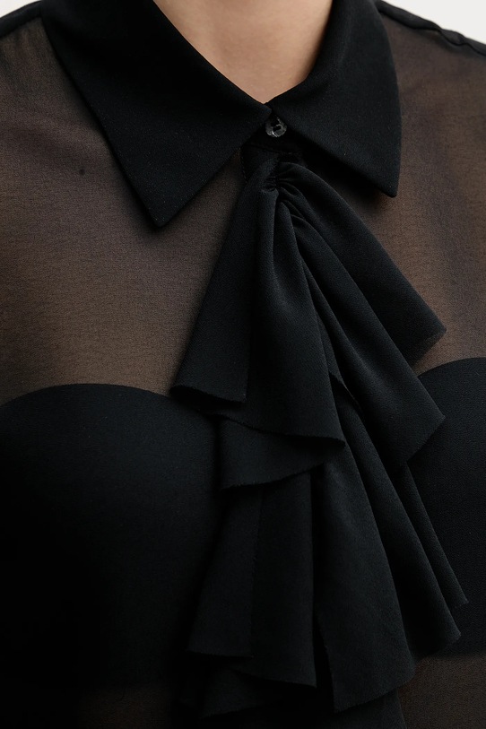 Sisley koszula 5NOXLQ09T czarny