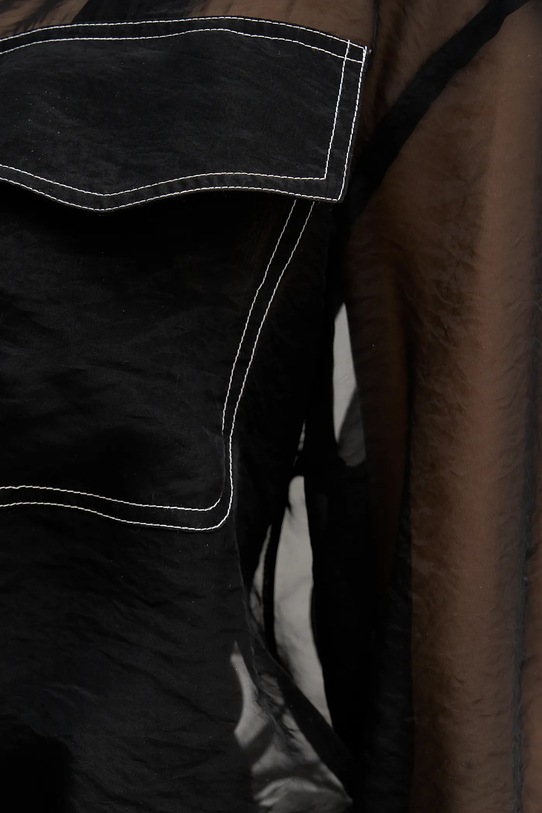 Sisley koszula 5VGNLQ09I czarny