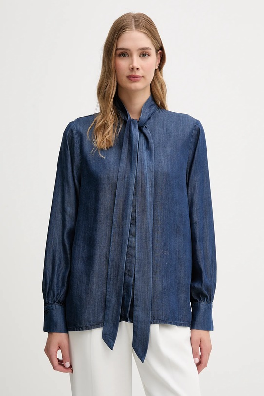 Joop! koszula jeansowa casual granatowy 30047820