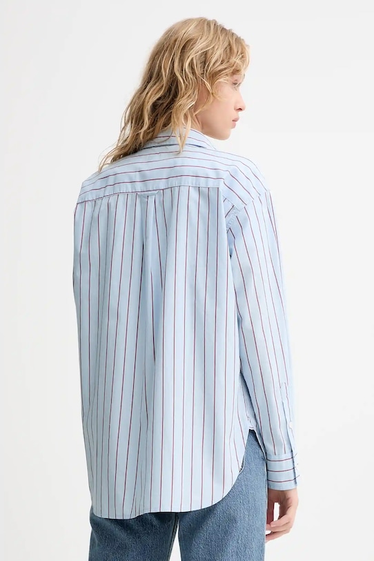 Odzież Levi's koszula bawełniana 001HM.0012 niebieski