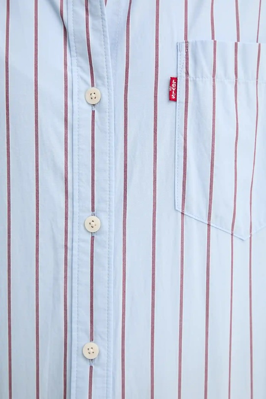 Bavlněná košile Levi's 001HM.0012 modrá