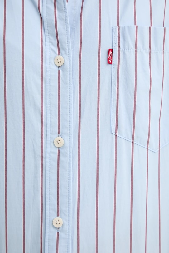 Levi's koszula bawełniana 001HM.0012 niebieski