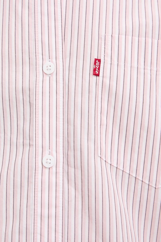 Памучна риза Levi's 001HM.0013 розов