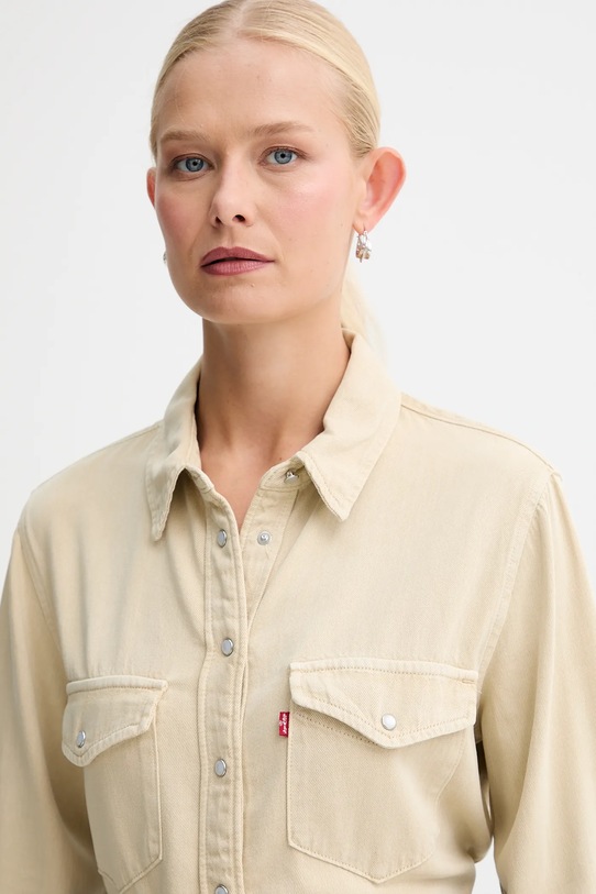 Levi's koszula beżowy 16786.0106