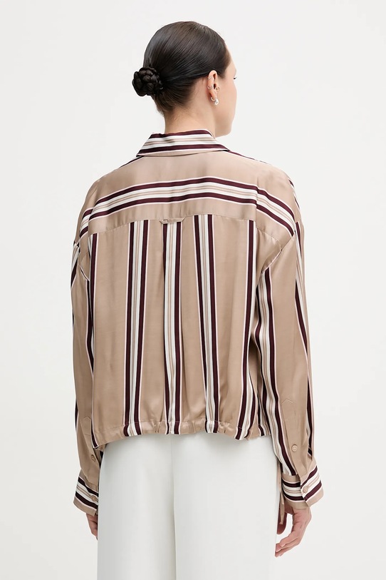 Odzież Marc Aurel koszula 6203.1001.93488 beżowy